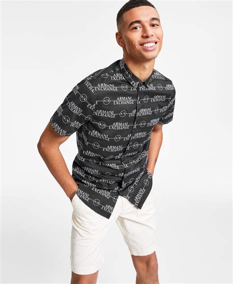 armani exchange keps|macy's armani exchange shirts.